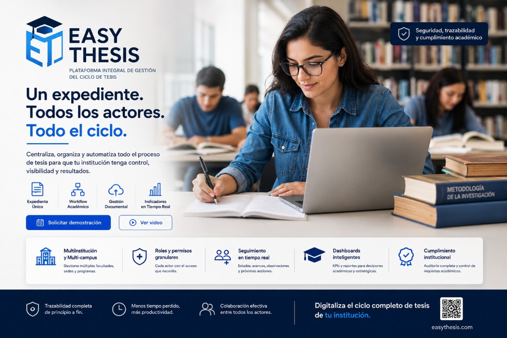 Roles y permisos granulares Easy Thesis